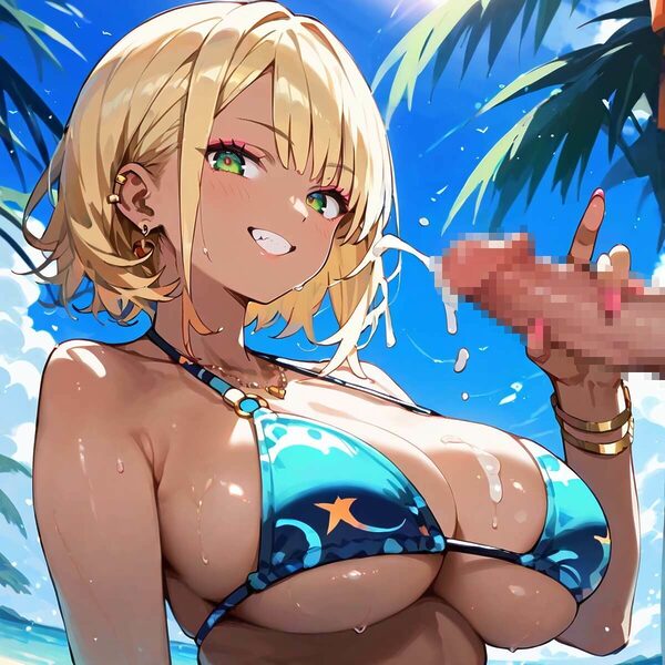 ビッチなギャルにはお仕置きだ2!【厳選270枚】こぼれる水着が眩しすぎて!! 画像3