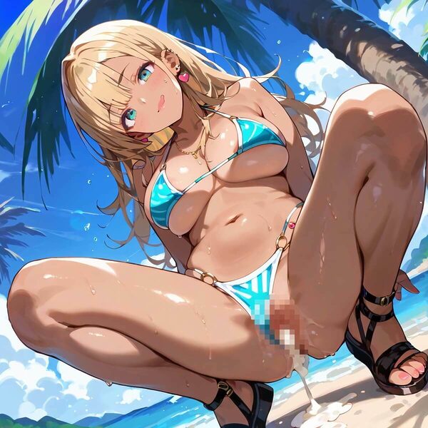 ビッチなギャルにはお仕置きだ2!【厳選270枚】こぼれる水着が眩しすぎて!! 画像7