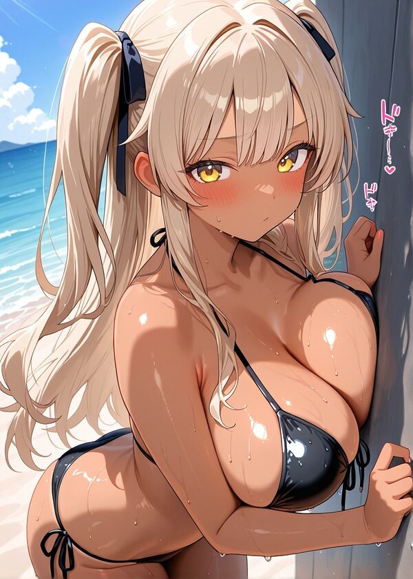 海に行ったら日焼けギャルとヤレた話 画像1