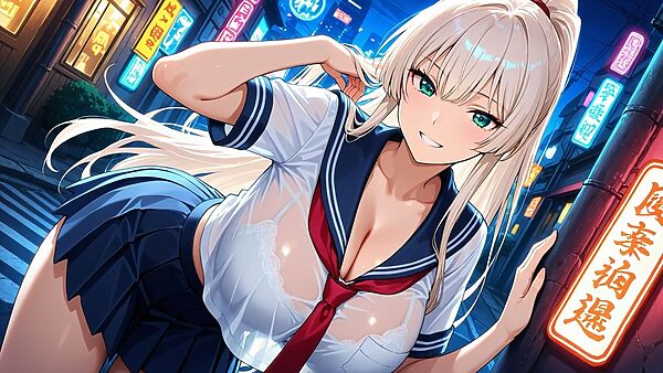 爆乳白ギャルと褐色ギャルが同級生宅で誘惑中出し【4K】【FANZA専売】 画像2