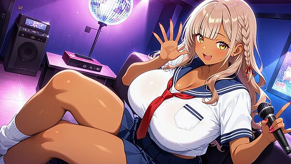 爆乳白ギャルと褐色ギャルが同級生宅で誘惑中出し【4K】【FANZA専売】 画像7