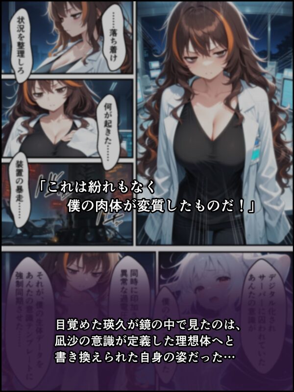 蝕宴のコラプティオ 美人研究者に憑依され美少女に変えられた天才○校生が、オスを喰い漁る黒ギャル淫魔に堕ちるまでの1ヶ月間 画像4