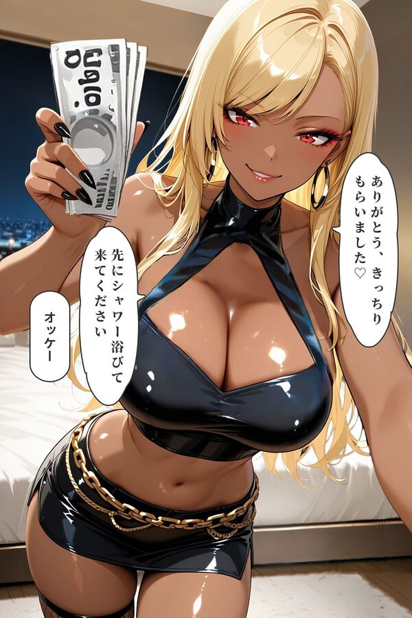 黒ギャル催●-甘く堕ちる視線- 画像7