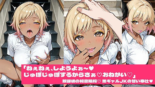 褐色黒ギャルJK14人総出演!学校中でハメまくりオムニバス 画像4